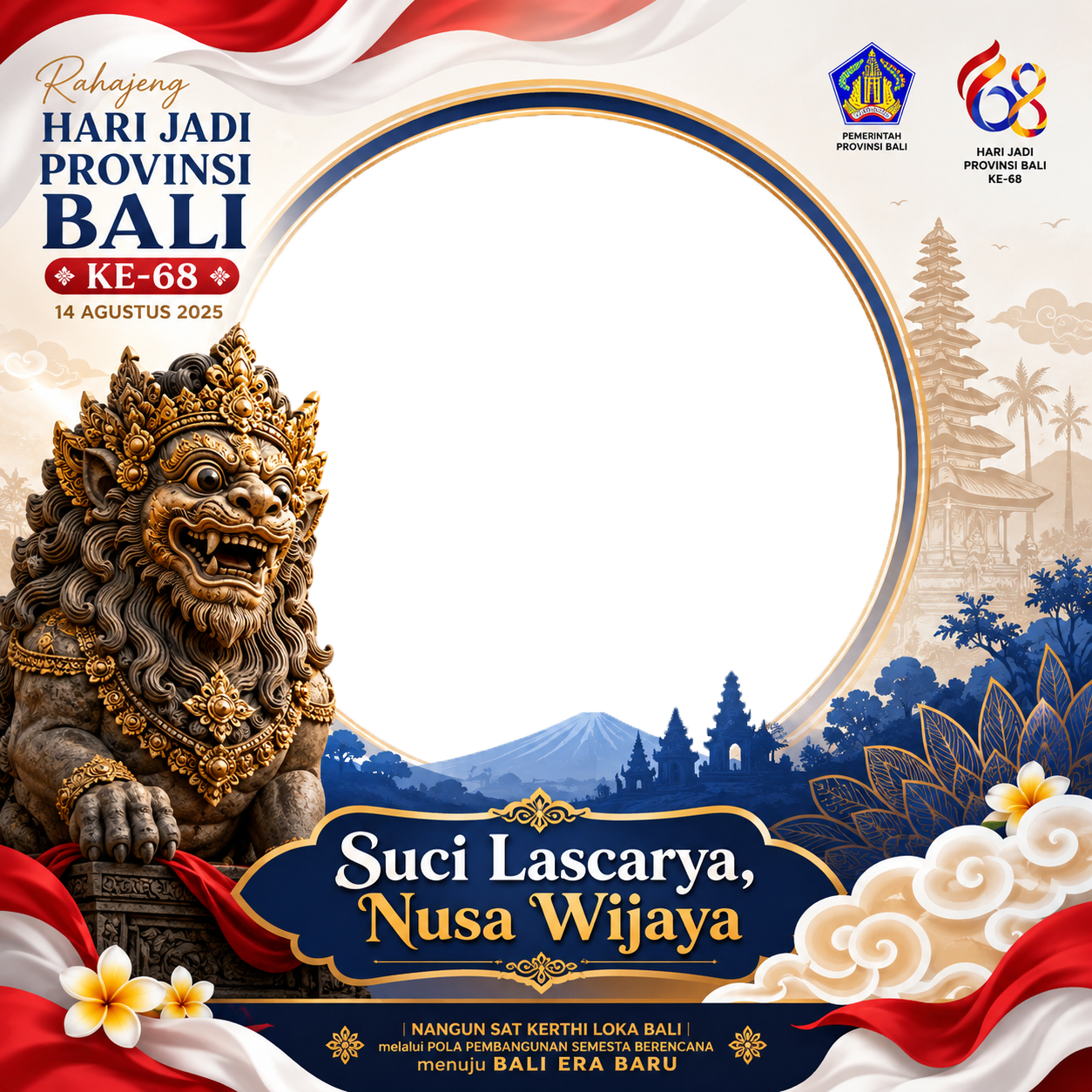 Hari Jadi ke-68 Provinsi Bali Tahun 2026